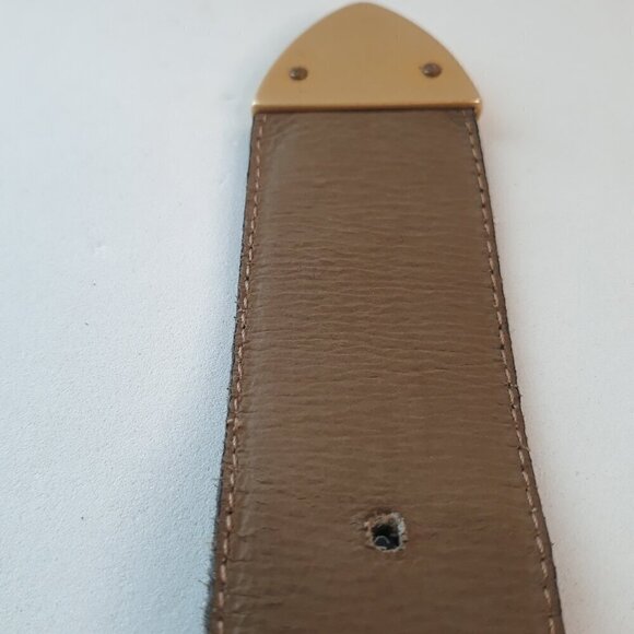 Belts by Simon Black Alligator Print Leather Belt M Glam Dressy Work - Picture 12 of 15